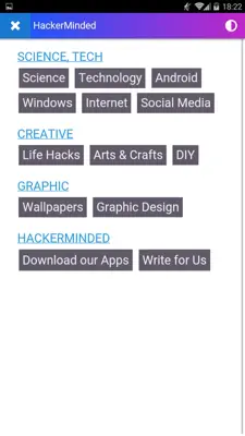 HackerMinded android App screenshot 10